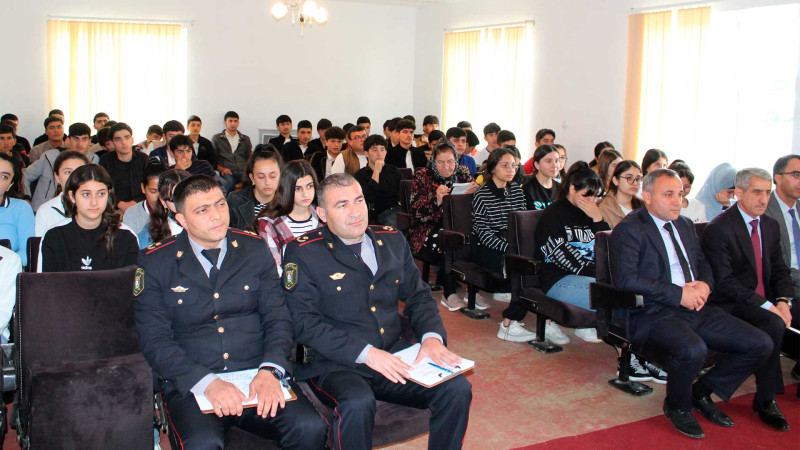 Cəlilabadda narkomaniya mövzusunda görüş baş tutub
