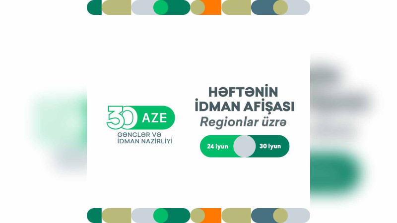 Cari həftəyə olan idman afişası