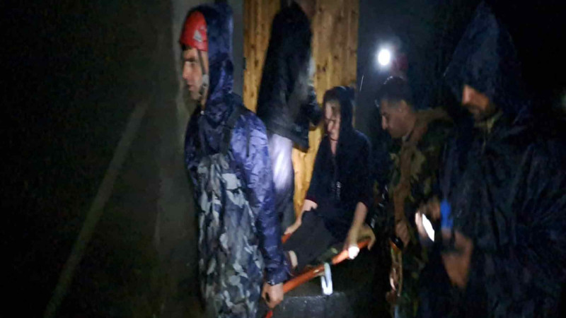 Lənkəran və Astarada su basmış ərazilərdən 11 nəfər təxliyə olunub