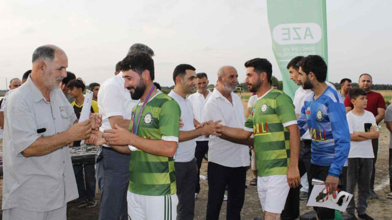 Masallıda minifutbol üzrə rayon turnirinin qalibləri mükafatlandırılıblar