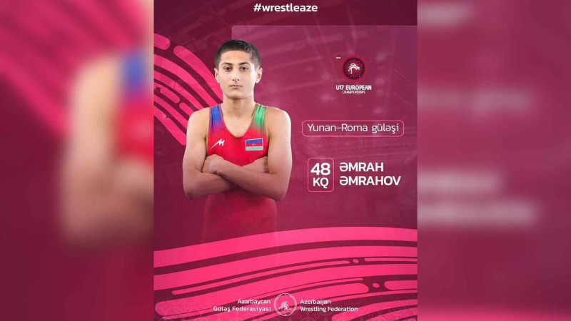 Masallı güləşçisi Avropa çempionatından gümüş medalla qayıdıb