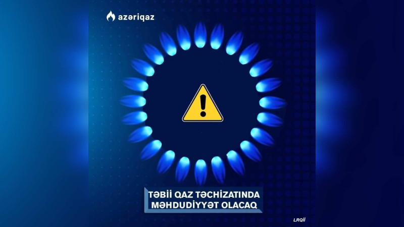Masallı və Astarada 1390 abonentin qazı kəsiləcək