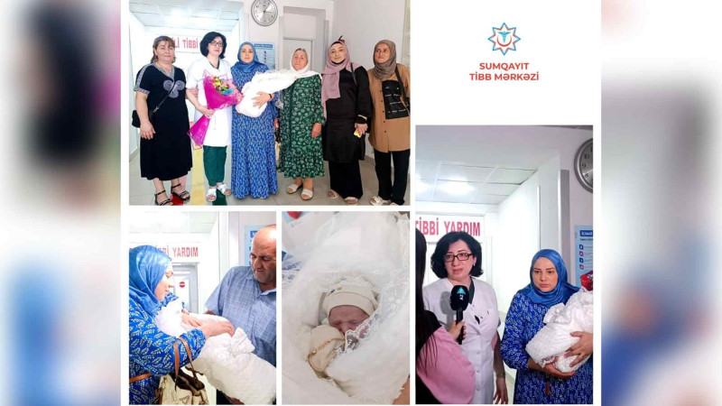 Vətən müharibəsi şəhidinin yeni doğulan qardaşı xəstəxanadan buraxılıb