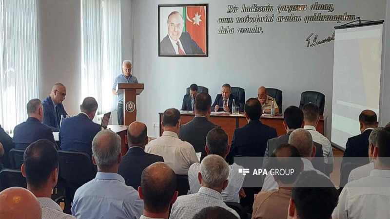 Lənkəranda texniki təhlükəsizlik mövzusunda tədbir keçirilib