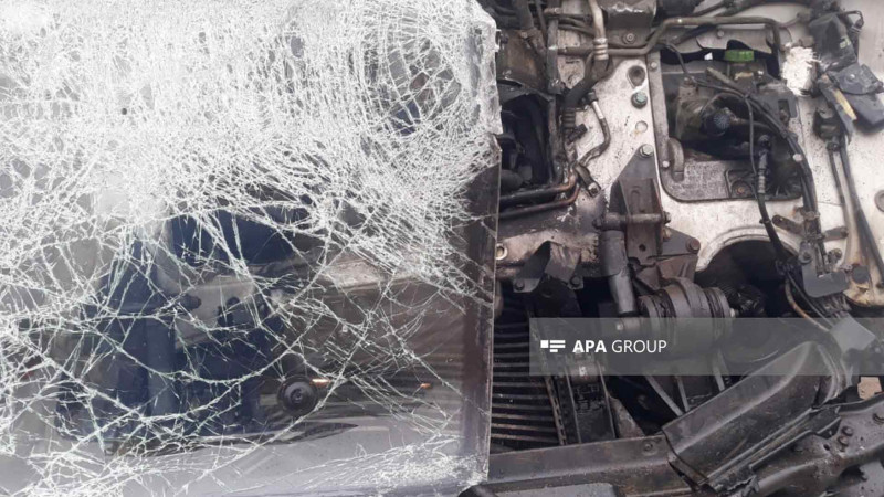 Lənkəranda qəza: avtomobil ağaca çarpılıb