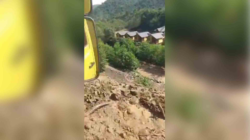 Lənkəran–Lerik yolu sürüşmə nəticəsində bağlanıb