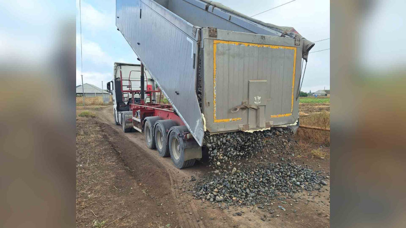 Cəlilabadın Üçtəpə kəndinin daha bir yolu təmir olunub