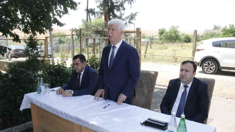 Rafiq Cəlilov Fərzili kənd sakinlərini qəbul edib