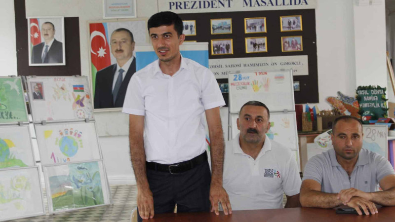 Masallıda şagirdlərə narkomaniyanın törətdiyi fəsadlardan danışıblar