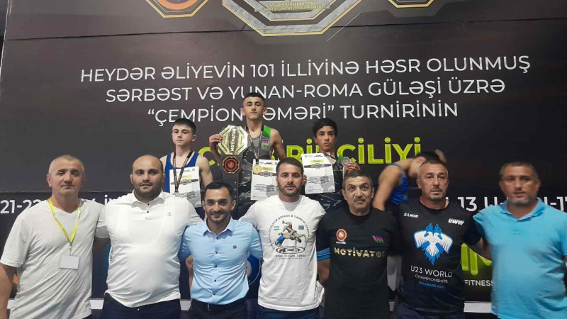 Lənkərandan olan idmançılarımız Çempion kəməri turnirində medal qazanıblar