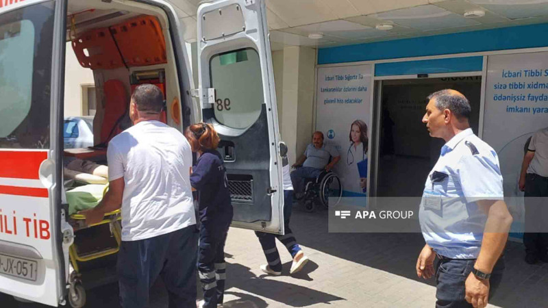 Lənkəranda boğulma təhlükəsi ilə üzləşən şəxs hospitalizasiya olunub