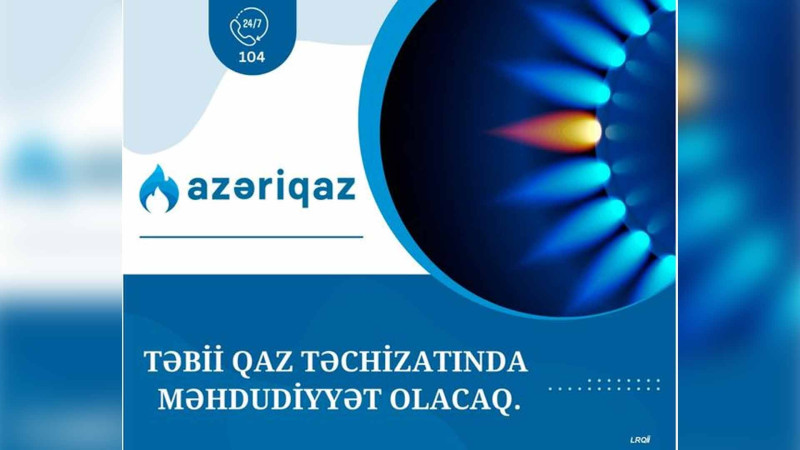 Sabah Masallıda qaz kəsiləcək