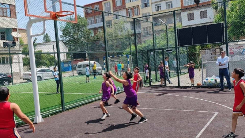 Lənkəran: “Sağlam məhəllə” idman zonasında basketbol yarışı baş tutub