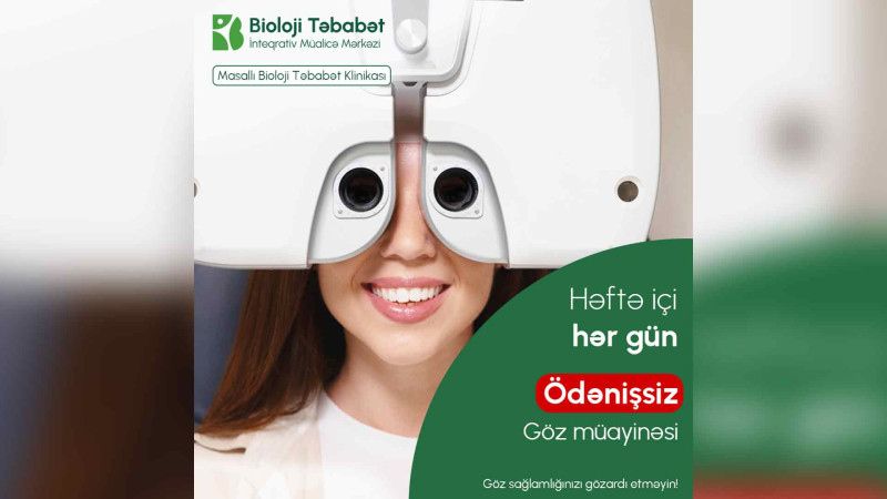 Masallıda həftəiçi hər gün pulsuz göz müayinəsi aparılır