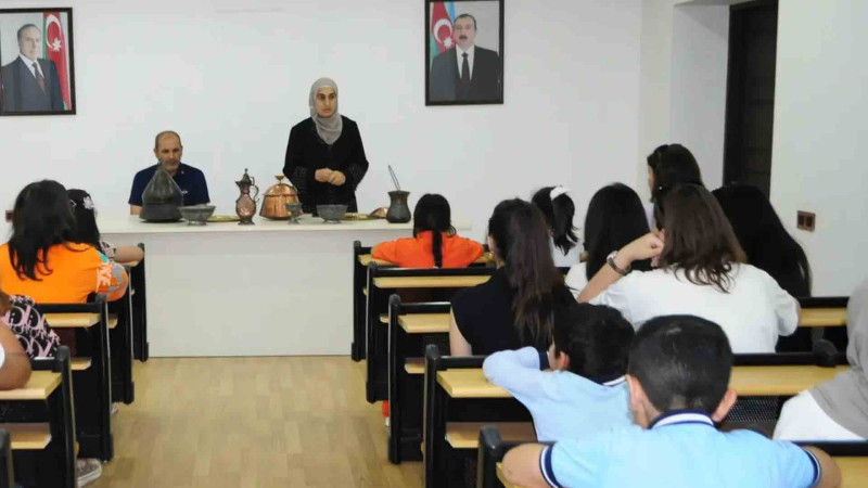 Masallıda şagirdlər misgərlik sənətinin sirlərinə yiyələniblər