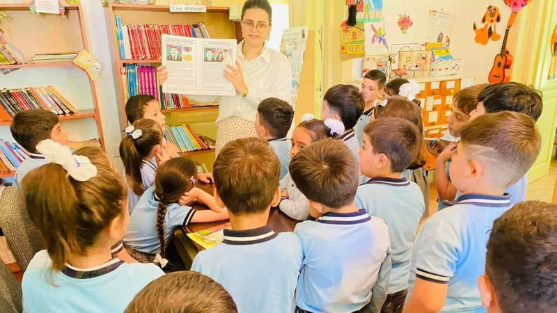 Cəlilabadda şagirdlərə Milli Qəhrəman Səfa Axundov haqda məlumat verilib