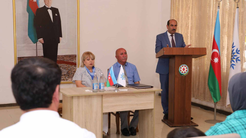 Lənkəranda şəhid ailələrinə xatirə hədiyyələri təqdim olunub