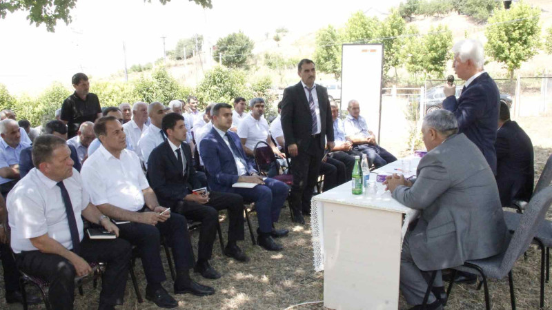 Rafiq Cəlilov Badamağac kənd sakinləri ilə görüşüb