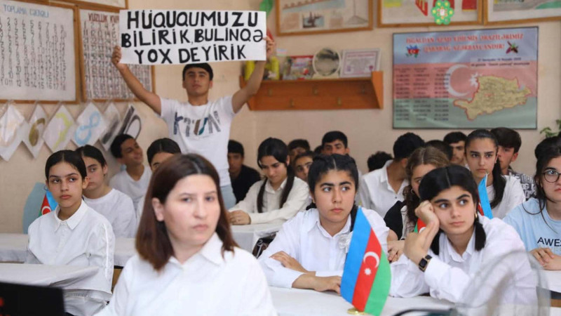Astarada məktəblilərə bullinqin fəsadları izah edilib