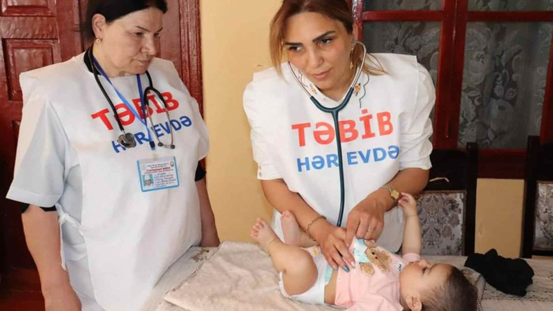 Cəlilabadda peyvənddən kənarda qalan uşaqlar vaksinasiya olunublar