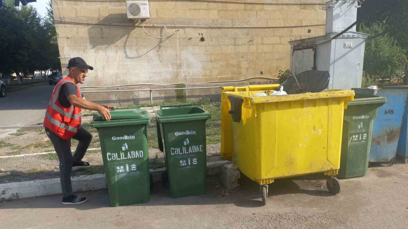 Cəlilabadda məişət tullantıları qabları yerləşdirilib