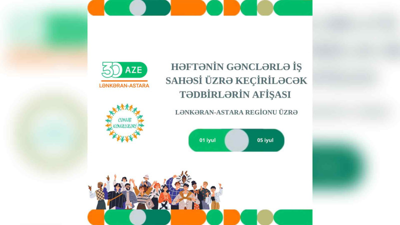 Cənub bölgəsində baş tutacaq tədbirlərin afişası