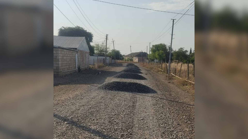 Cəlilabadın Bədirli kənd yolları təmir olunur