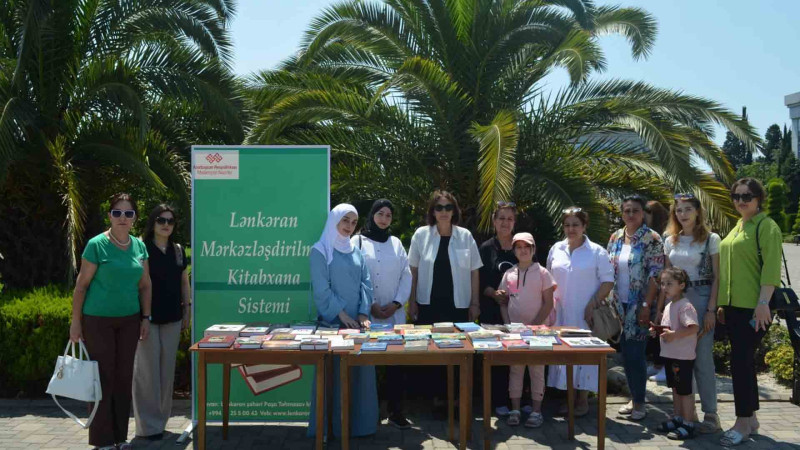 Lənkəranda səyyar kitabxana xidməti təşkil edilib