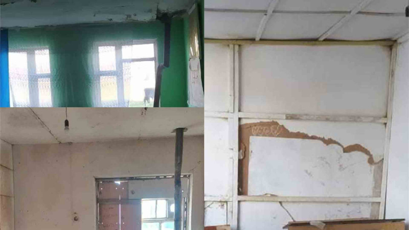 Cəlilabadın Maşlıq kənd məktəbi qəzalı vəziyyətdədir