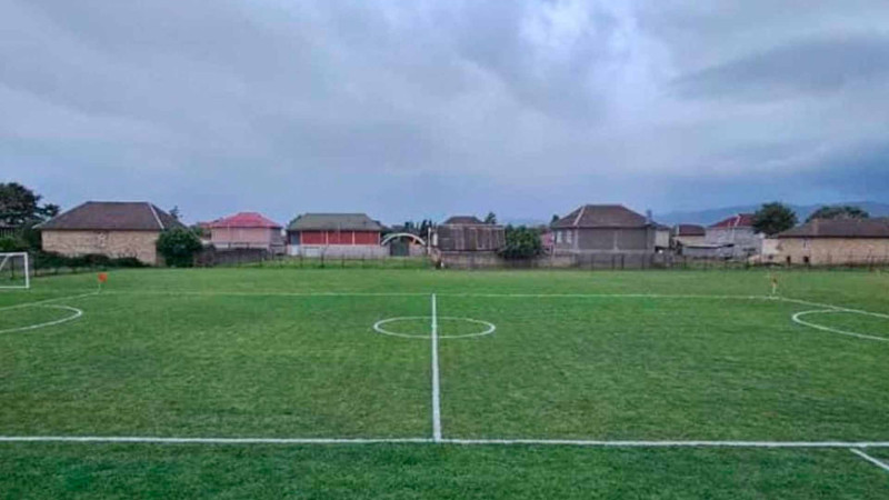 Lənkəranda Şağlaser kəndinin meydançası əsaslı təmir olunub