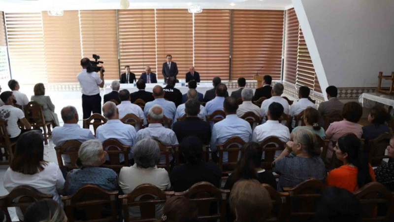 Taleh Qaraşov Xolmili kənd sakinləri ilə görüş keçirib