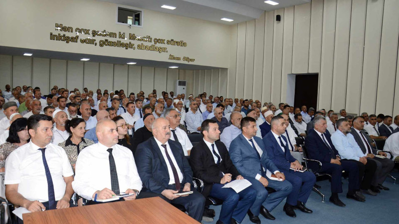 Masallıda Məhərrəm ayının başlanması ilə əlaqədar ümumrayon tədbiri keçirilib