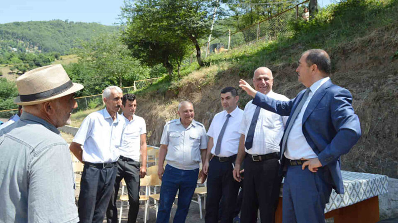 Qəzənfər Ağayev Dolu kənd sakinləri ilə görüş keçirib