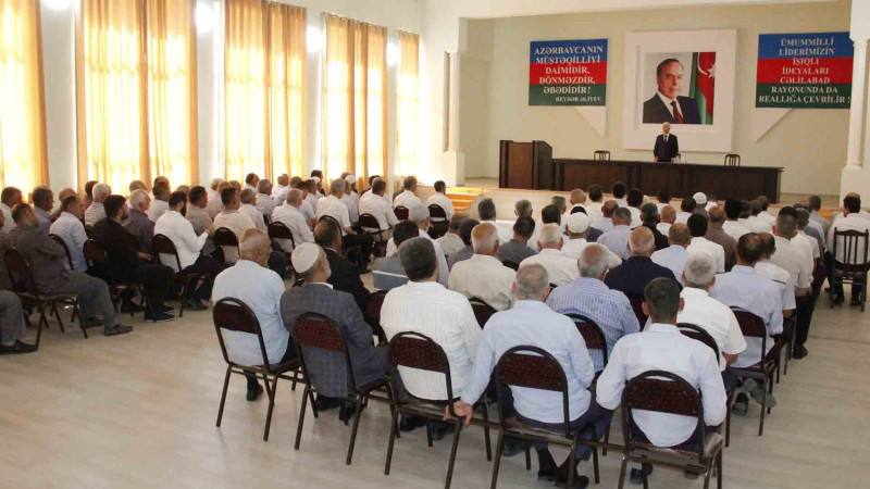 Cəlilabadda Məhərrəm ayı ərzində dini mərasimlərinin təşkili ilə bağlı iclas keçirilib