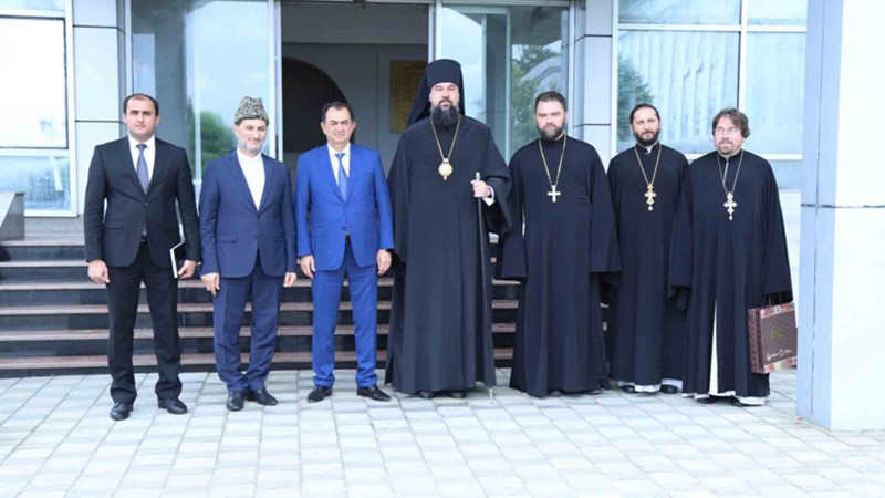 Bakı və Azərbaycan Yeparxiyasının yepiskopu Aleksiy Lənkərana səfər edib