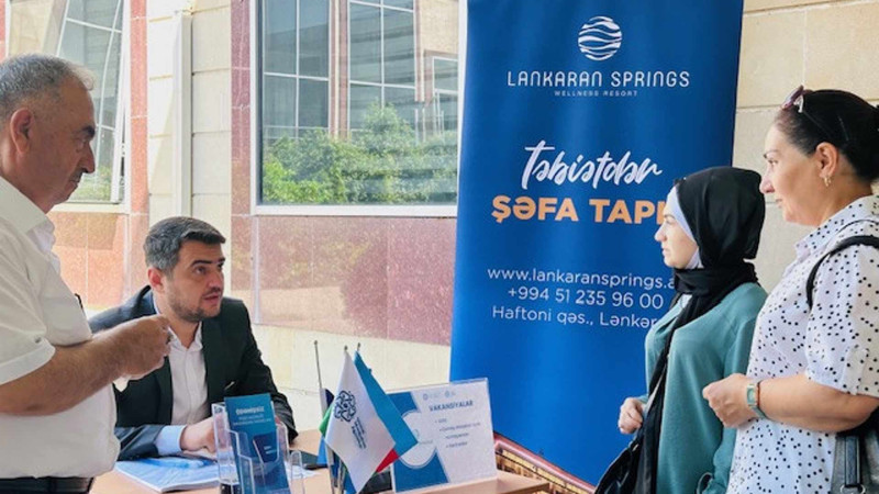 Lənkəranda əmək yarmarkası keçirilib