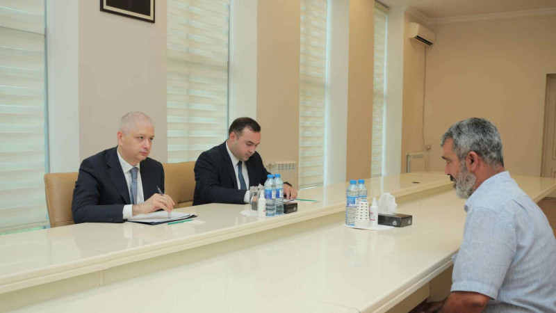 Hidayət Abdullayev Masallıda vətəndaşları qəbul edib