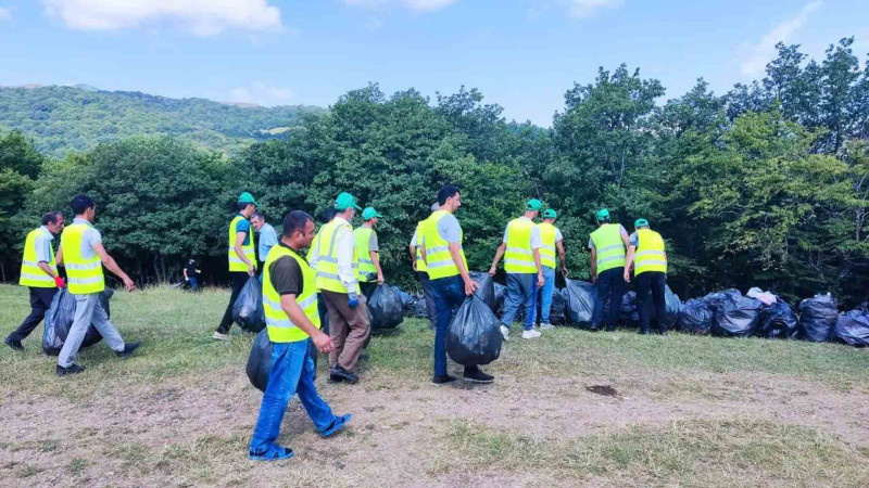 Masallıda təmizlik aksiyası keçirilib