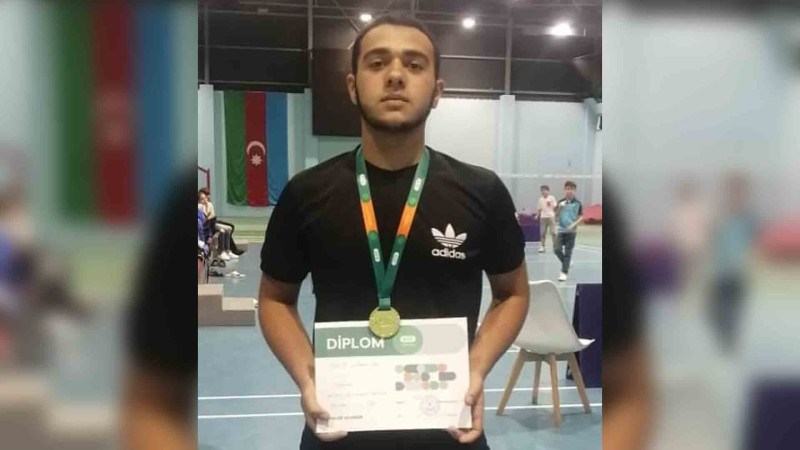 Lənkərandan olan badmintonçu ölkə birinciliyinin qalibi olub