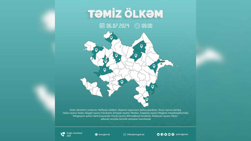 Lənkəranda təmizlik aksiyası keçiriləcək