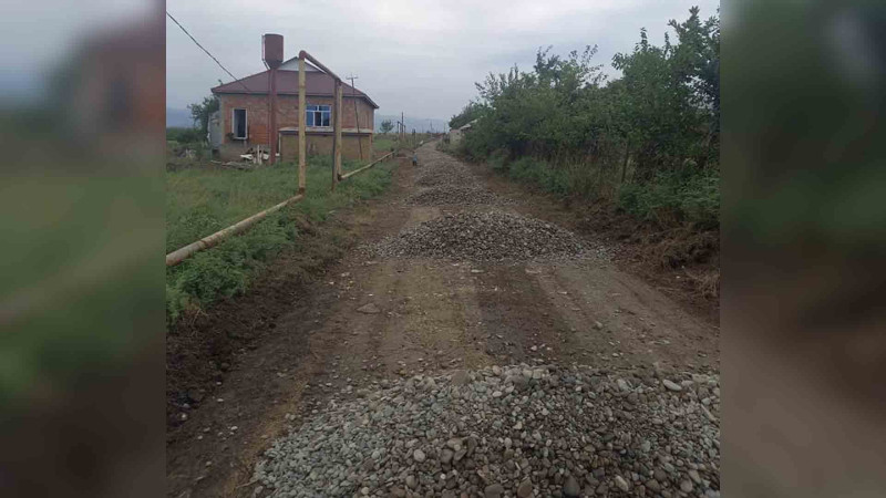 Göytəpə bələdiyyəsi tərəfindən şəhərdaxili küçələr təmir olunub