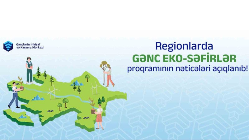 Lənkəranlı gənc ekosəfir adını qazanıb