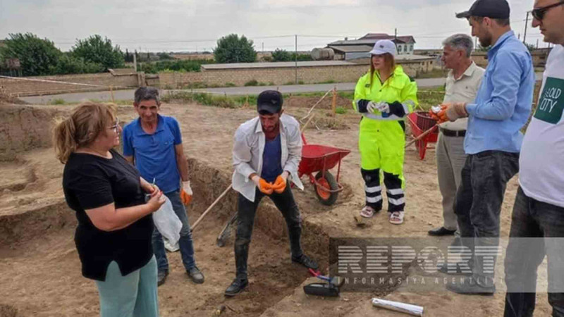 Paşatəpə yaşayış məskənində yaştəyini üçün nümunələr götürülüb