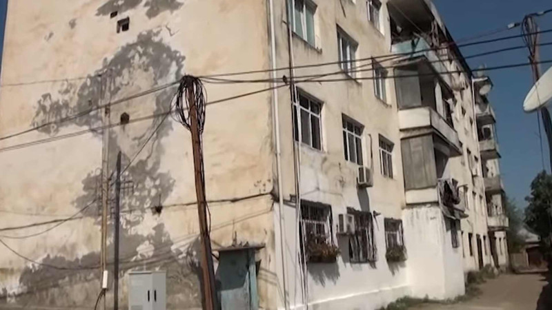 Masallıda qəzalı bina sakinləri narahat edir