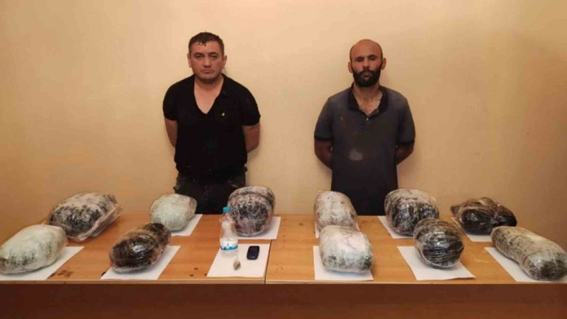 İrandan Azərbaycana narkotik keçirmək istəyən şəxslər tutulublar