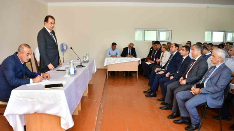 Taleh Qaraşov Havzova kəndində səyyar qəbul keçirib