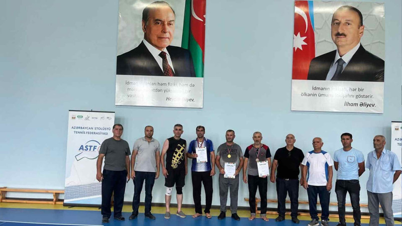 Masallıda stolüstü tennis idman növü üzrə rayon turniri keçirilib