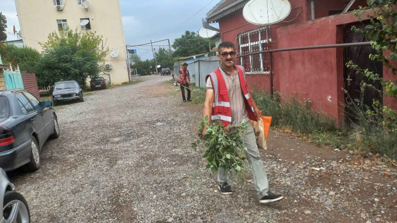 Cəlilabadda təmizlik işləri davam edir