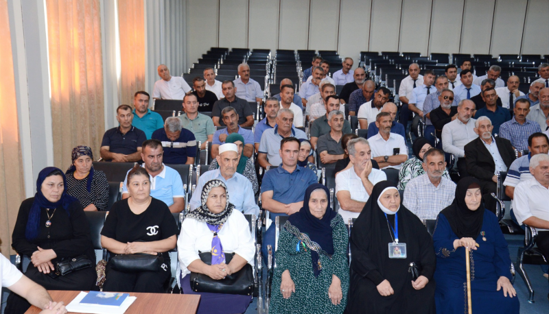 Masallıda icra başçısı şəhid ailələrinin problemlərini dinlədi