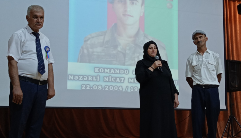 Lənkəranda şəhidin doğum gününə həsr olunmuş tədbir keçirilib